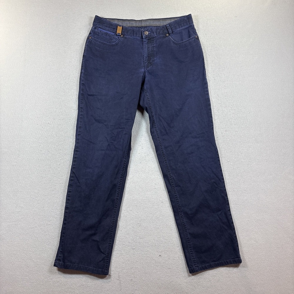 Hiltl Men's Casual Pants‎ Blue, 5-Pocket, Italian ,Size  (32x32)